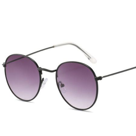 Retro Oval Small Frame Personality Sunglasses